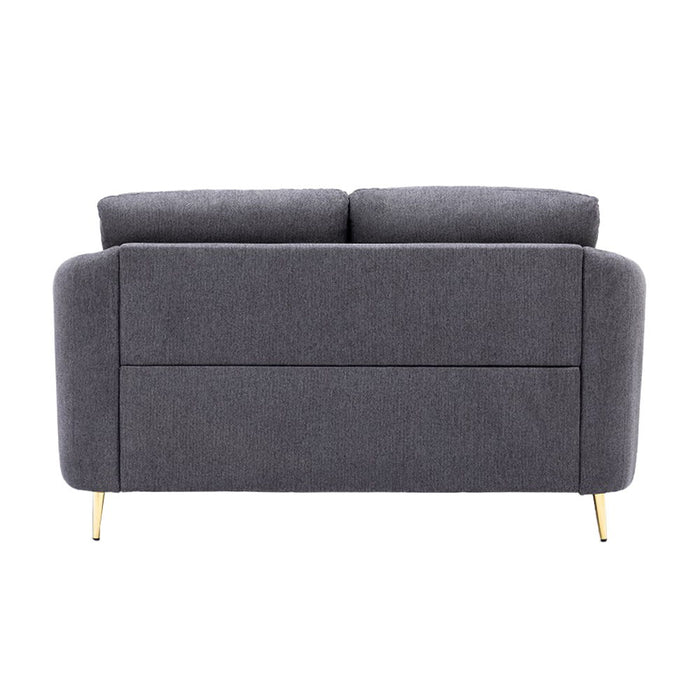 Yuina - Loveseat - Gray Linen