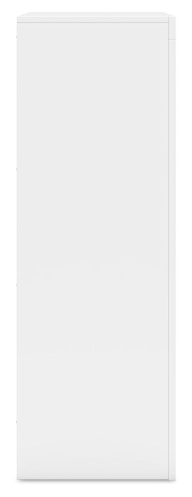 Binterglen - Five Drawer Chest - White