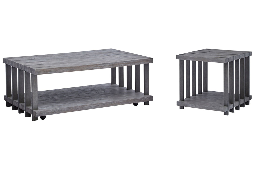 Eldridge - Rectangular Cocktail Table Set