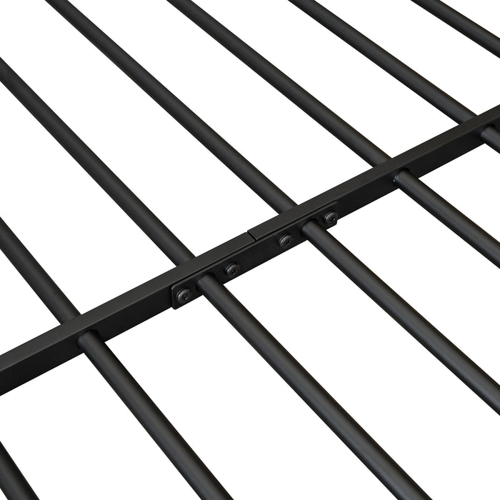 Bed House Frame With Shelves And Lights