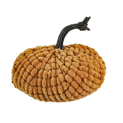 Chenille Weighted Pumpkin Ornament Decor For Holiday Harvest Festival Fall Festival & Thanksgiving