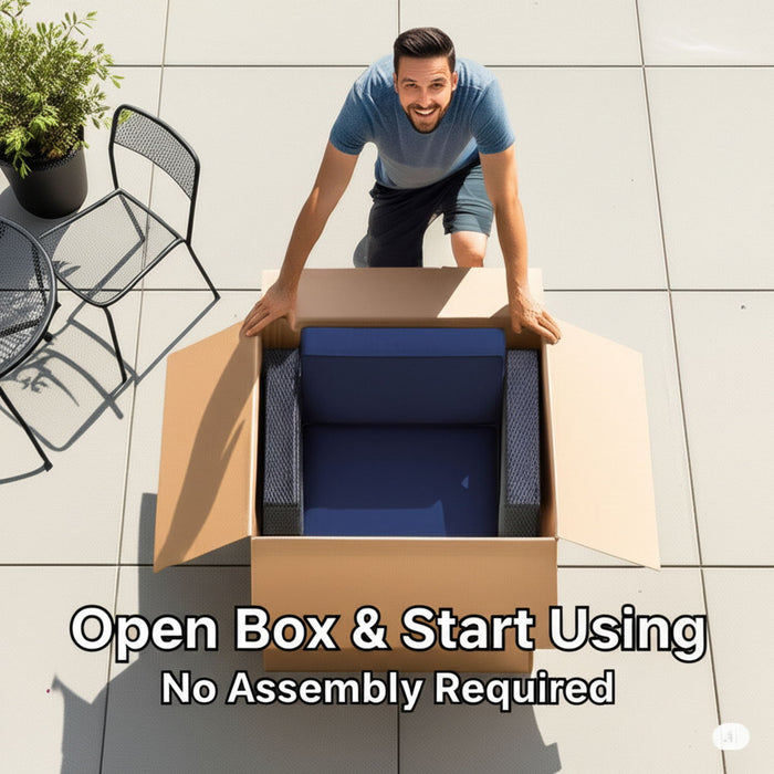 Stylish Wicker Patio Set Table