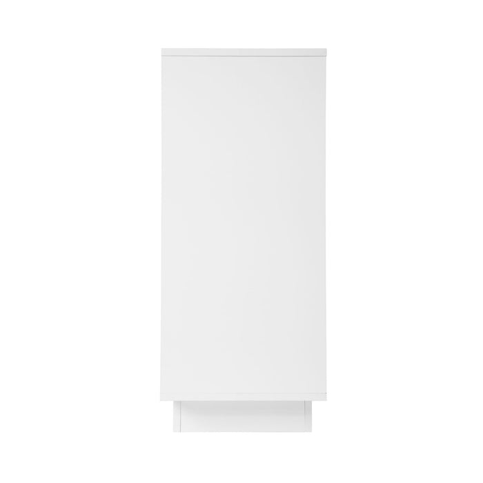 Storage Cabinet With Acrylic Door For Living Room