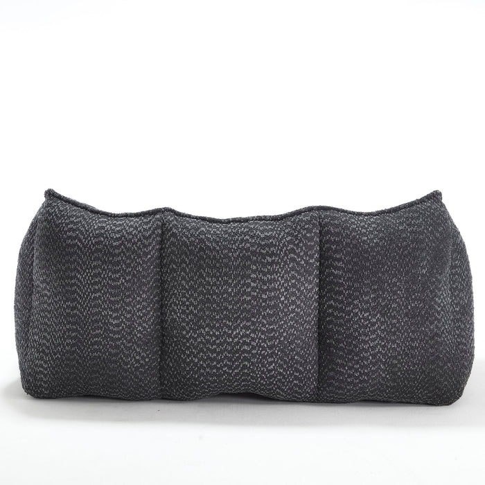 Comfortable Dual Beanbag Chair With High Resilience Foam Core For 2 People