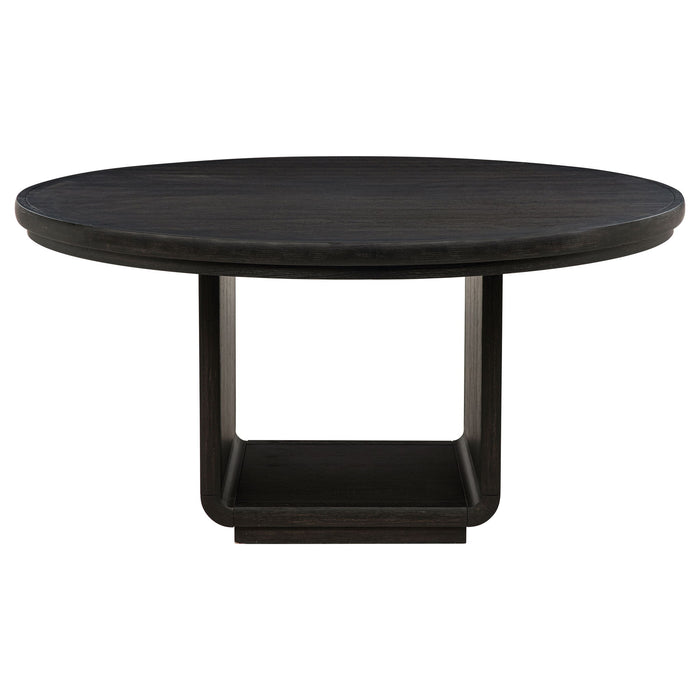 Bangor - Round Dining Table - Black