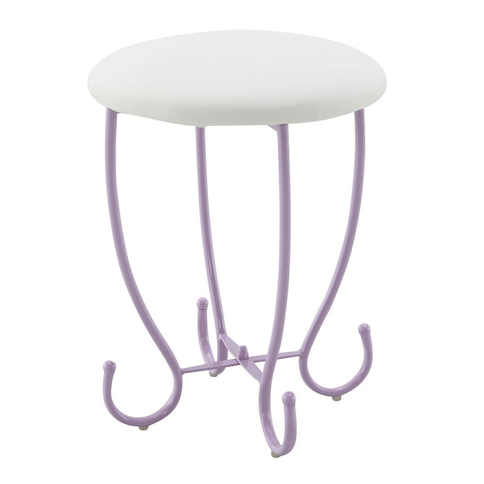 Priya II - Vanity Set - White & Light Purple