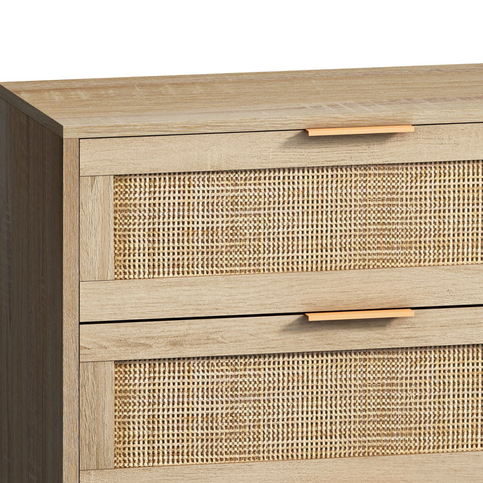 6 Drawer Storage Modern Cabinet For Bedroom