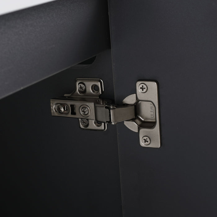 Contemporary Wall Mounted Bathroom Vanity With Soft Close Doors