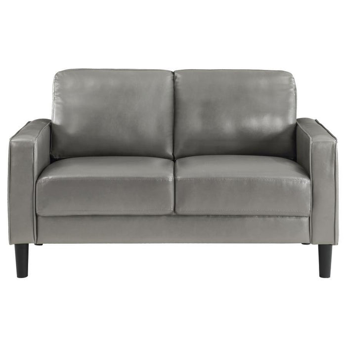 Ruth - Upholstered Track Arm Sofa Set