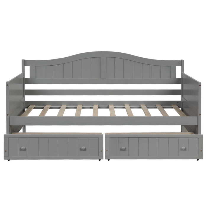 Wooden Daybed, Sofa Bed, No Box Spring Needed