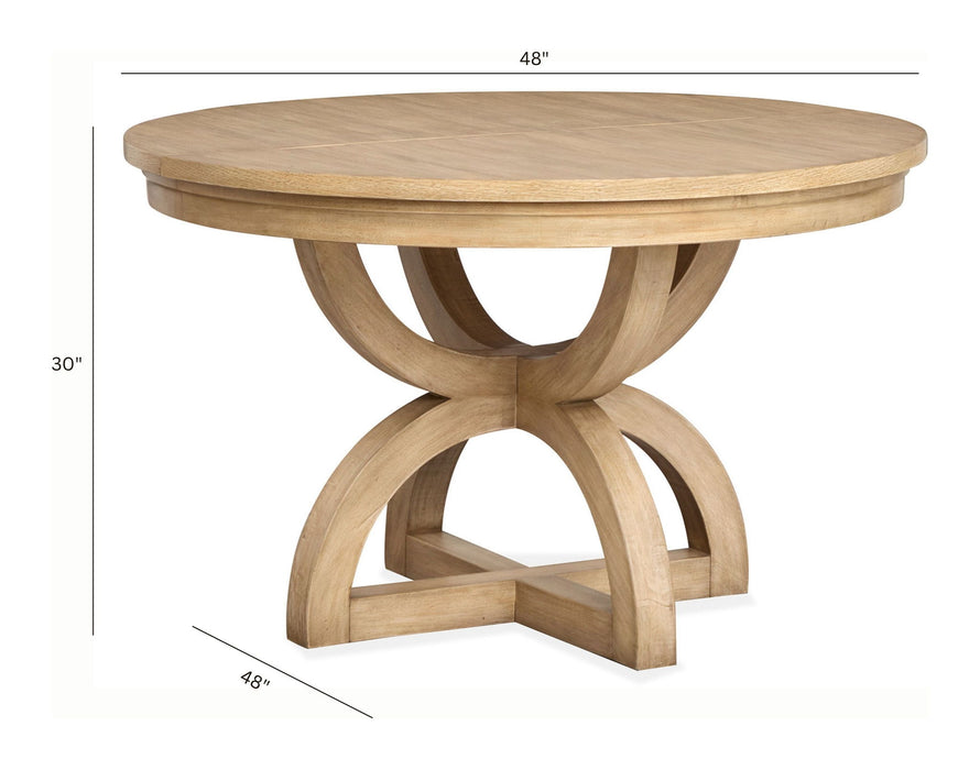Coventry - Extendable 48" Round Dining Table Set