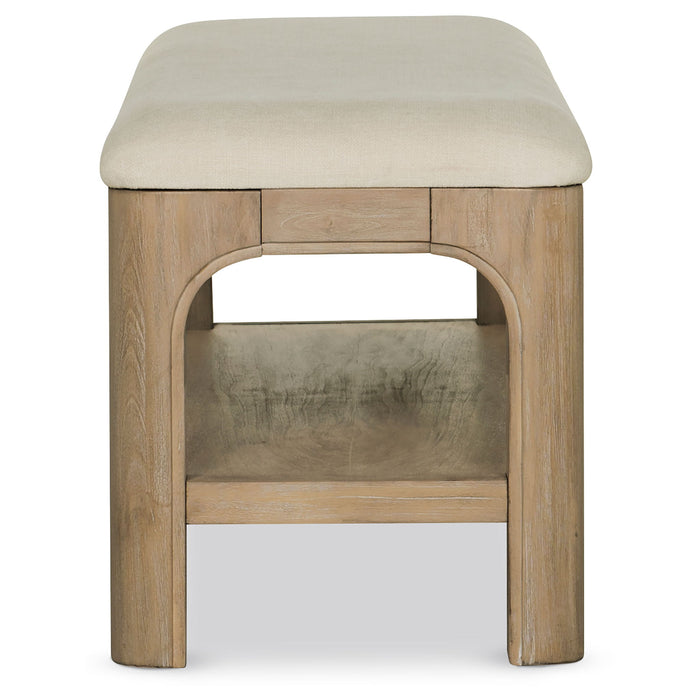Solano 52-inch Bedroom Bed End Bench Weathered Mango