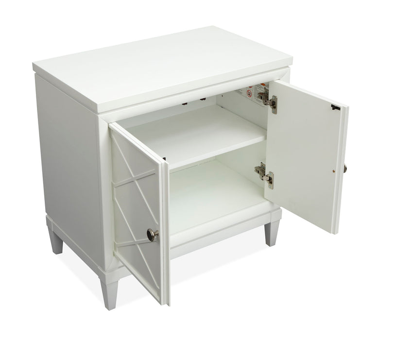 Springhouse - Door Nightstand - Whisper White