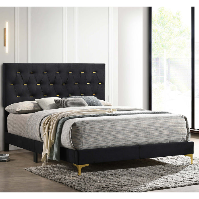 James - Panel Bed