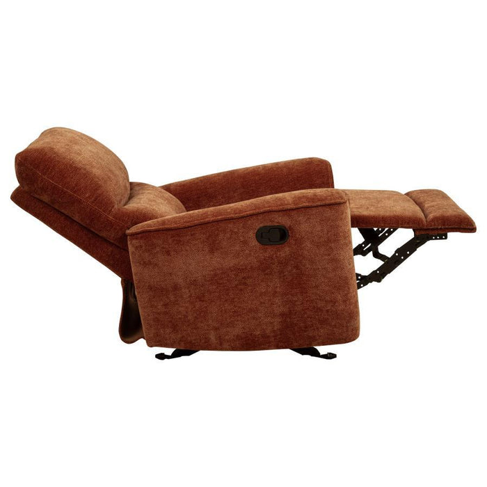 Navarro - Chenille Upholstered Glider Recliner