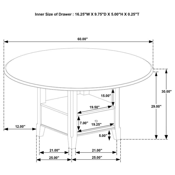 Twyla - Round Dining Table