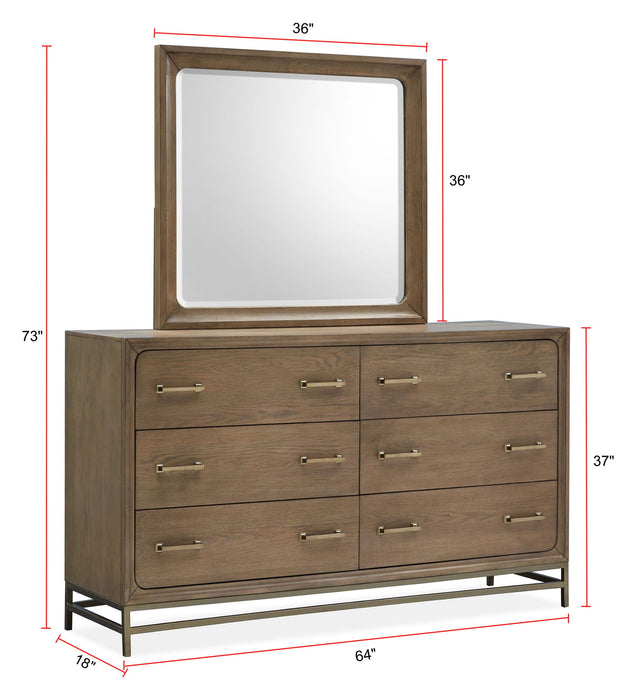 Lindon - Double Drawer Dresser
