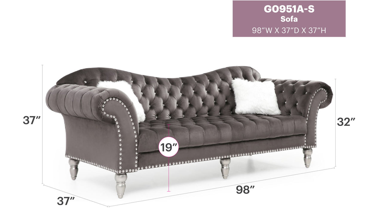 Wilshire - Soft Velvet Sofa