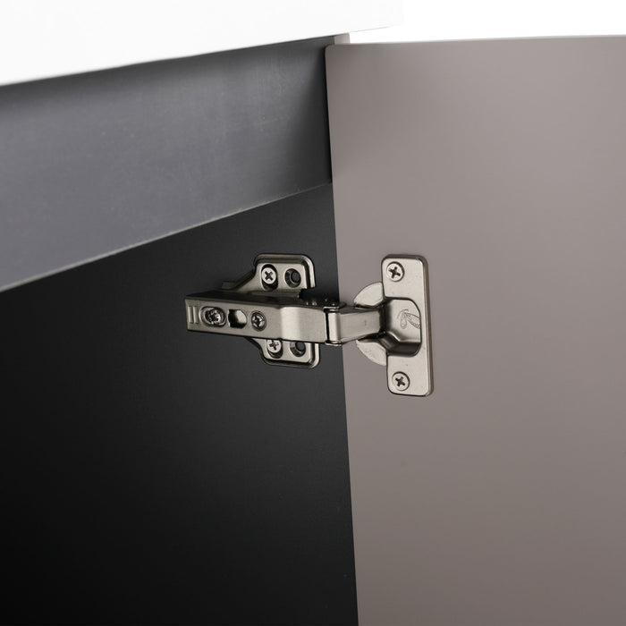 Modern Freestanding Bathroom Vanity With Soft Close Cabinet Doors