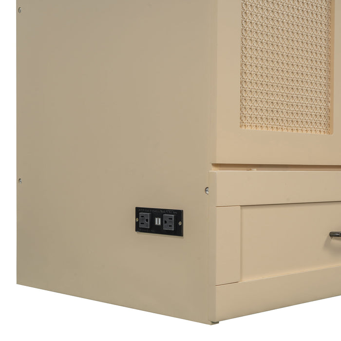 Murphy Bed With Large Drawers