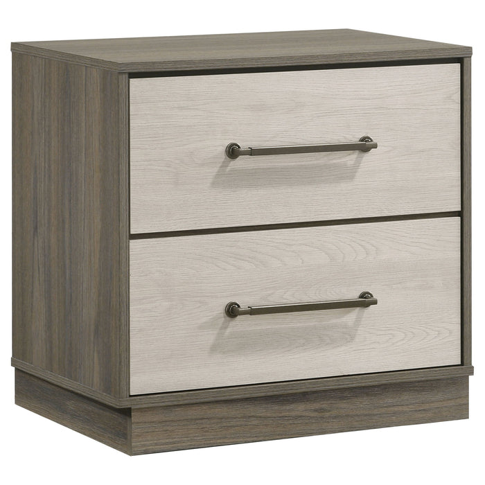 Fenwick 4-piece California King Bedroom Set Grey Oak
