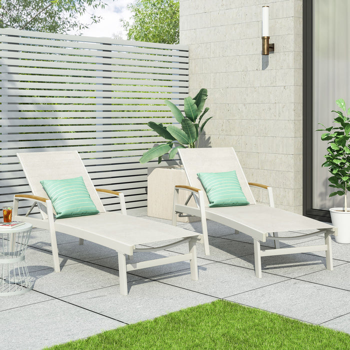 Oxton - Chaise Lounge Stylish Outdoor Seating