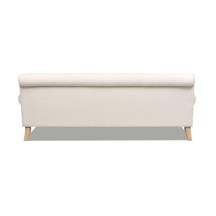 Alana - L-Shape Reversible Sectional Sofa - Light Beige