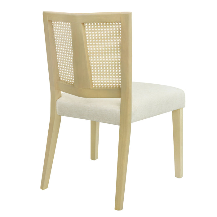 Rattan Dining Chair Without Arms (Set of 2)