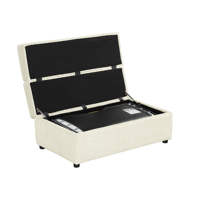 Twin Size Folding Ottoman Sleeper Bed With Mattress Convertible Guest Bed