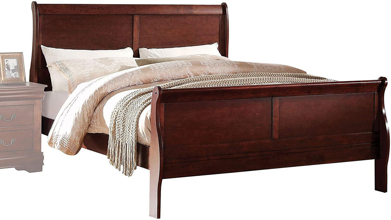 Acme Louis Philippe Full Bed - Cherry