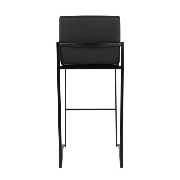 Fuji - Contemporary High Back Barstool Elegant Design