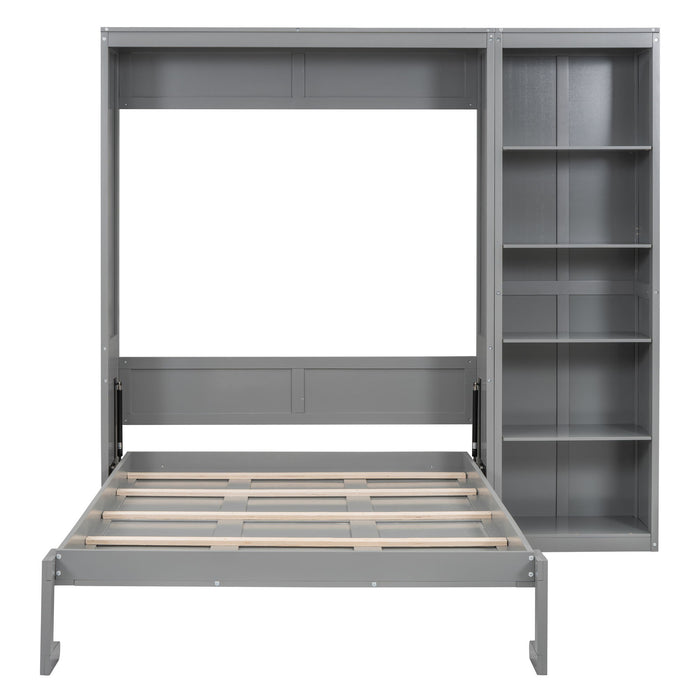 Murphy Wall Bed With Shelves