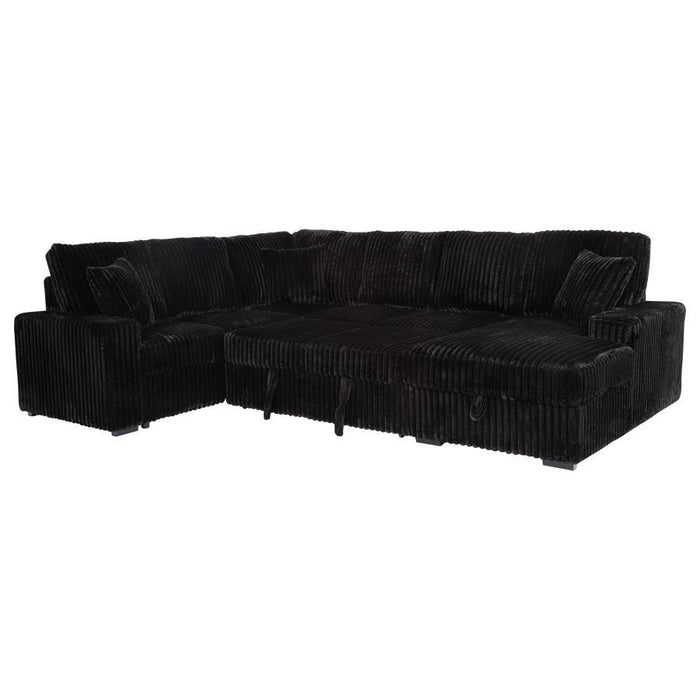 Devonshire - Sleeper Sectional Sofa Storage Chaise