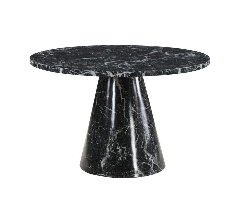 Acme Hollis Dining Table, Engineering Stone Finish Dn02155