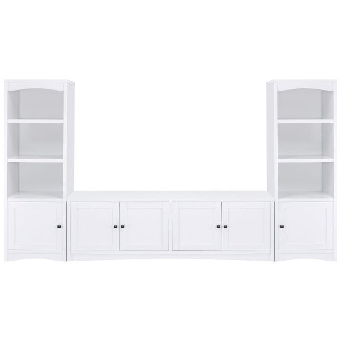 Laughlin - 3 Shelf Engineered Wood Media Tower