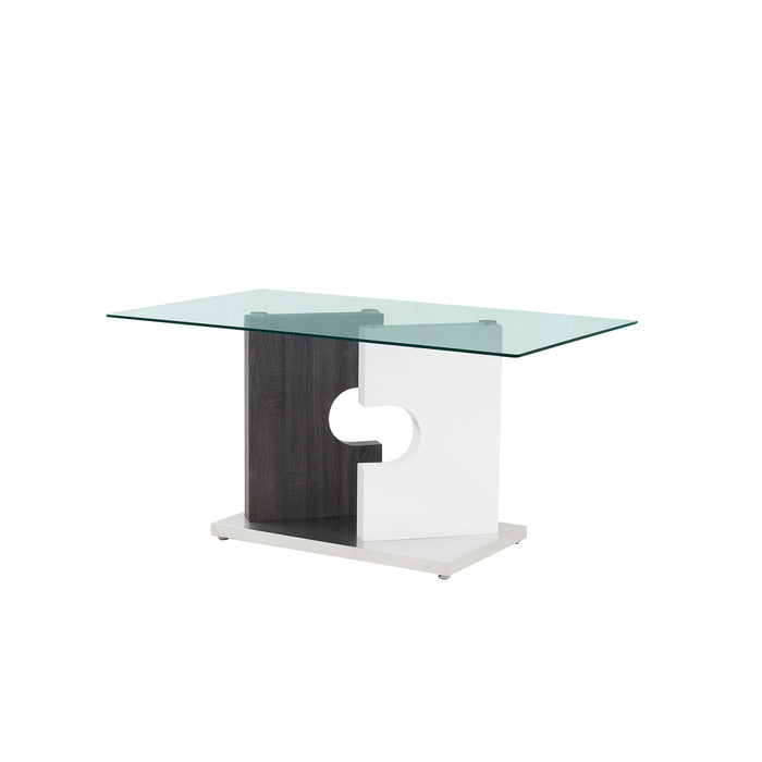 Iris - Dining Table - Gray