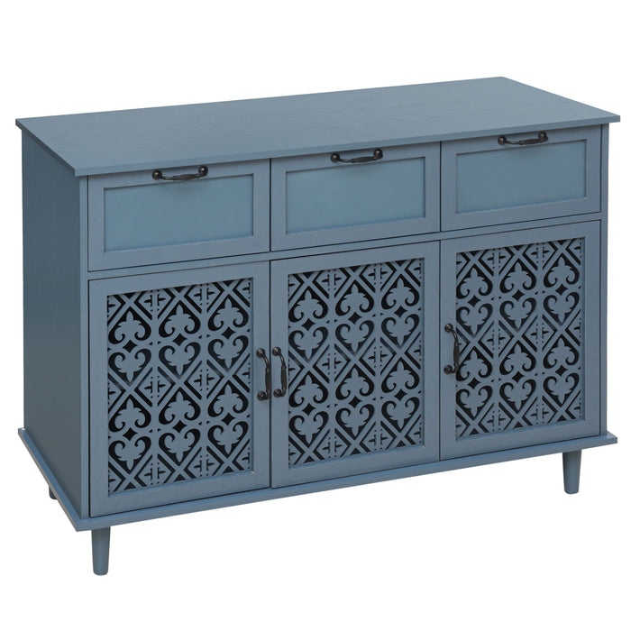 3 Door 3 Drawer Elegant Cabinet