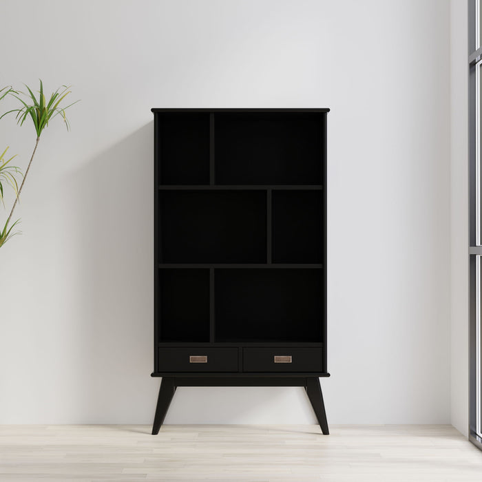 Draper - Mid Century Wide Bookcase And Storage Unit