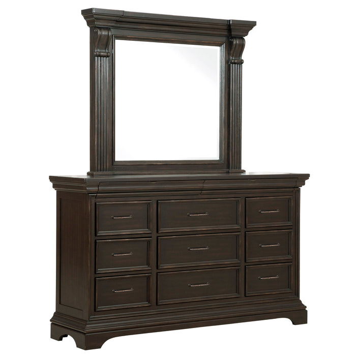 Caldwell - Mirror - Deep Brown