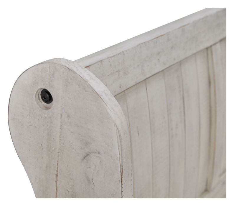 Bronwyn - Bench With Back - Alabaster