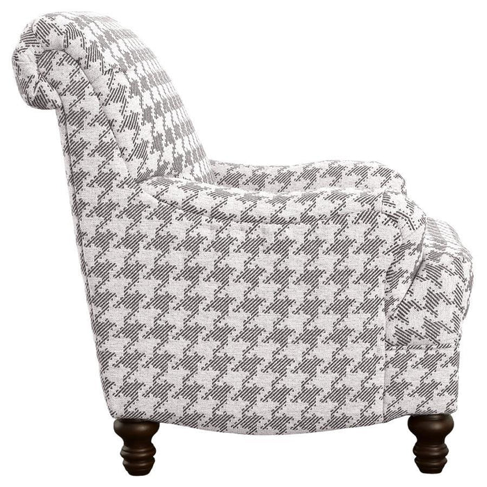 Glenn - Upholstered English Arm Accent Chair