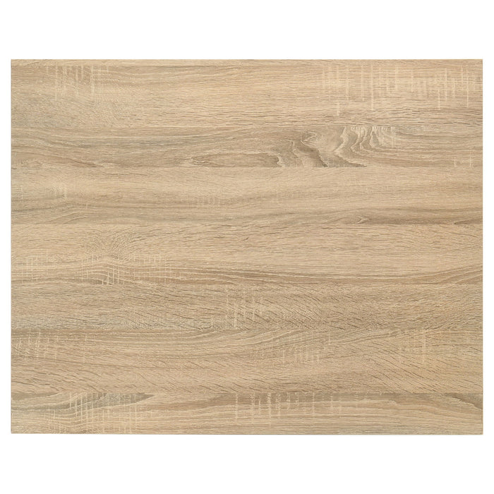Garza Space Saving Rectangular Dining Table Greige Oak