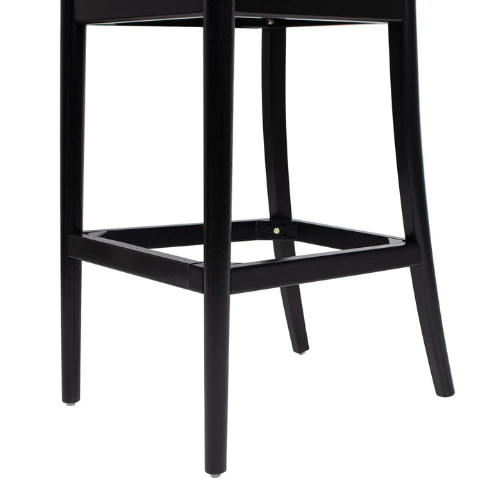 Panama - Curved Back Cane Bar Stool (Set of 2)