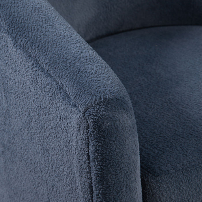 Oaklynn - Barrel Style Swivel Accent Chair