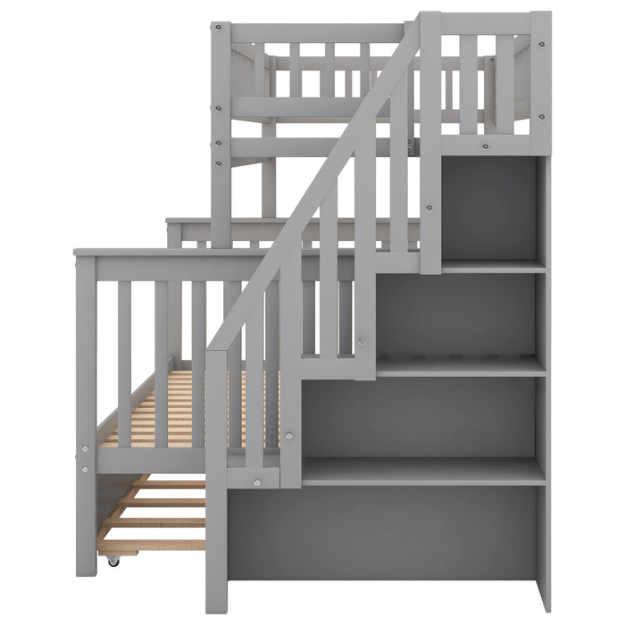 Bunk Bed With Staircase