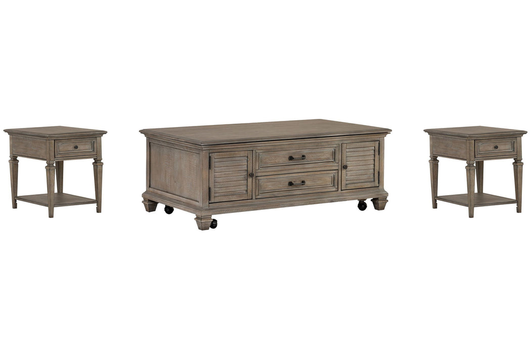 Lancaster - Lift Top Storage Cocktail Table Set