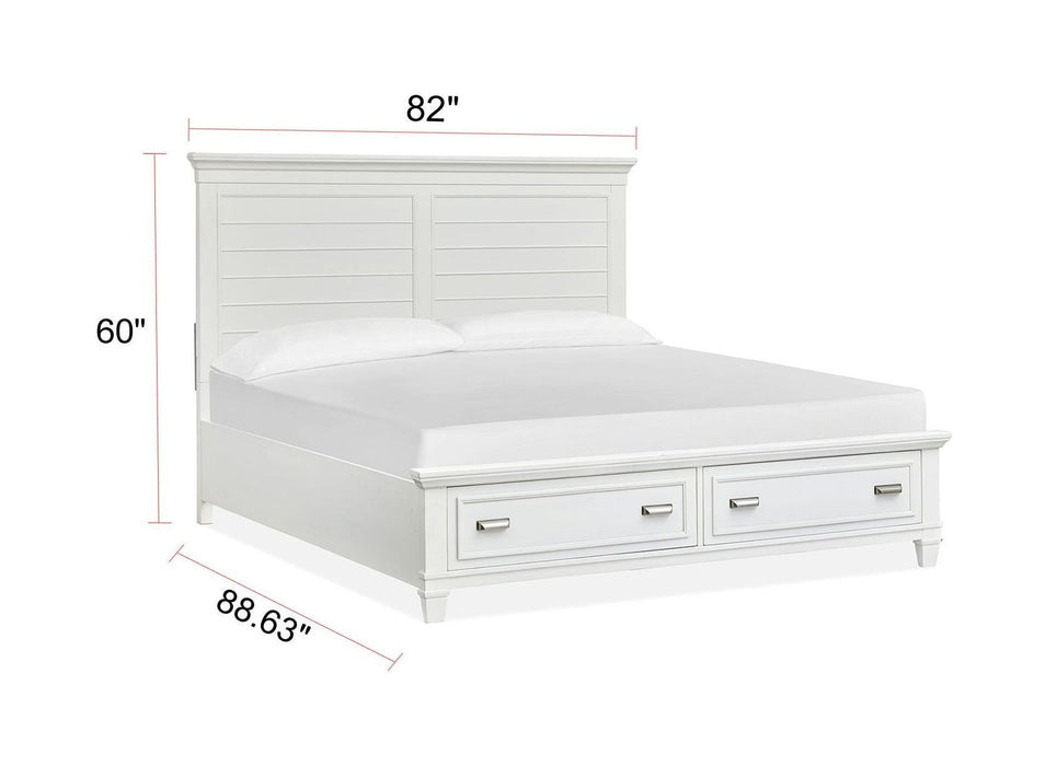 Charleston - Panel Storage Bed