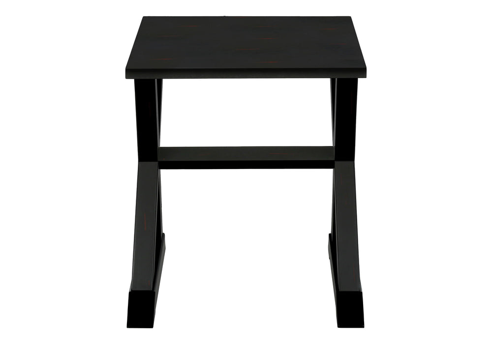 Compact Accent End Table, Square, Transitional