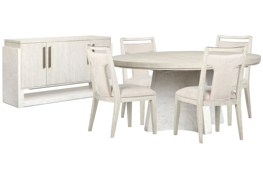 Lorelei - Extendable 54" Round Dining Table Set