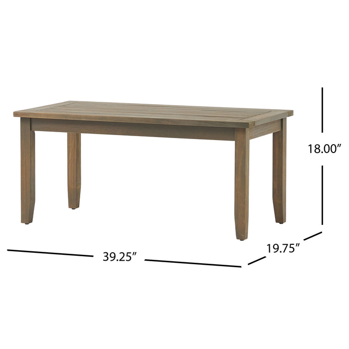4 Person Outdoor Seating Group With Water Resistant Cushions